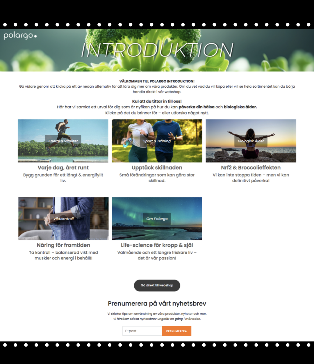 NY INTRODUKTIONSSIDA NÄR DU REKOMMENDERAR KUNDER
