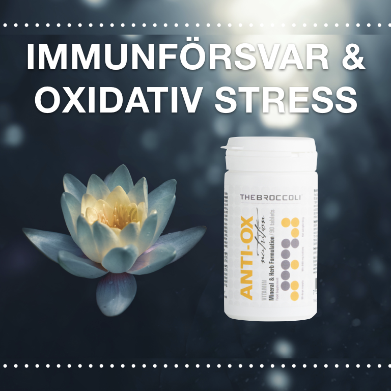 ANTIOXIDANTER BIDRAR TILL HÄLSANS FUNKTION
